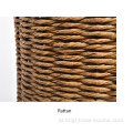 Rattan buatan kitty goresan furnitur plush sisal post pohon kucing